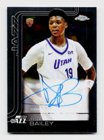 2025 Topps Chrome #TCAR-AB Ace Bailey Rookie RC Auto