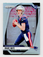 2024 Prizm #329 Drake Maye Silver Prizm Rookie RC