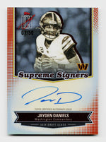 2024 Topps Signature Class #SS-JD Jayden Daniels 07/50 Auto Supreme Signers