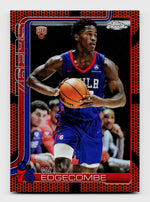 2025 Topps Chrome #253 VJ Edgecombe Basketball Refractor Rookie RC