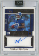 2022 Panini One #114 Wan'Dale Robinson Day One Rookie RC Auto /49