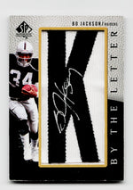 2007 SP Authentic #BTL-BJ Bo Jackson By The Letters SSP Auto K /15
