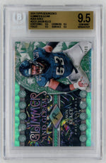 2024 Topps Resurgence Glimmer and Gleam Aqua Surge Jason Kelce #GG21 /249 BGS 9.5