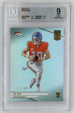 2024 Donruss Elite #203 Bo Nix Rookie RC Redemption /999 BGS 9