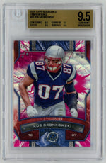 2024 Topps Resurgence #66 Rob Gronkowski Crimson Surge /199 BGS 9.5