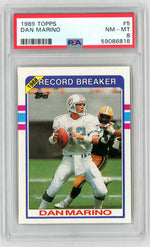 1989 Topps Dan Marino #5 PSA 8