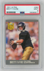 1991 Ultra Brett Favre #283 PSA 9
