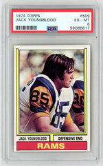 1974 Topps Jack Youngblood #509 PSA 6