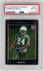 2007 Bowman Chrome Darrelle Revis #BC10 PSA 10