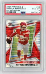2021 Rookies and Stars Pulsar Prizm Patrick Mahomes II #68 PSA 10