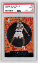 1998 Upper Deck Ovation Vince Carter #75 PSA 9