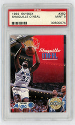 1992 Skybox Shaquille O'Neal #382 PSA 9