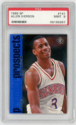 1996 SP Allen Iverson #141 PSA 9