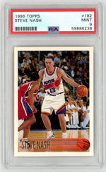 1996 Topps Steve Nash #182 PSA 9