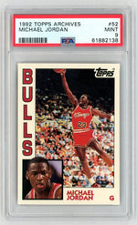 1992 Topps Archives Michael Jordan #52 PSA 9