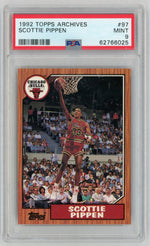 1992 Topps Archives Scottie Pippen #97 PSA 9