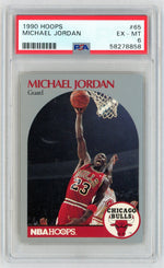 1990 Hoops Michael Jordan #65 PSA 6