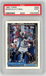 1992 Topps Shaquille O'Neal #362 PSA 9