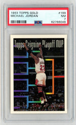 1993 Topps Gold Michael Jordan #199 PSA 7