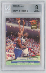 1992-93 Ultra #328 Shaquille O'Neal Rookie RC BGS 8