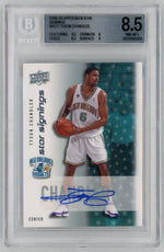 2008-09 Upper Deck Star Signatures #SS-TC Tyson Chandler Auto BGS 8.5