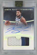 2021-22 Eminence #JPA-KAT Karl-Anthony Towns Game-Used Patch Auto /10 Sealed