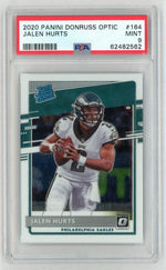 2020 Donruss Optic Rated Rookie Jalen Hurts #164 PSA 9