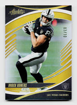 2025 Absolute #17 Brock Bowers Gold SSP /10