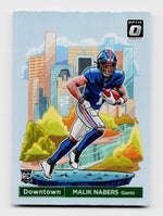 2024 Donruss Optic #18 Malik Nabers Rookie RC Downtown SSP