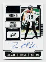 2023 Contenders #135 Tanner McKee Rookie Ticket RC Variation Auto