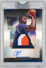 2024 Topps 3 #RP-0A OG Anunoby Prime Veteran Game-Used Number Patch Auto /15