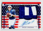 2025 National Treasures #174 Riley Leonard Rookie RC FOTL Stars Stripes Patch Auto /10