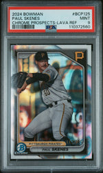 2024 Bowman Chrome Prospects Lava Paul Skenes #BCP125 /399 PSA 9