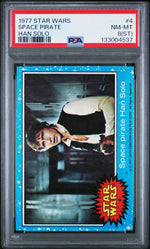 1977 Star Wars Han Solo #4 PSA 8