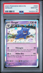 2023 Pokemon Scarlet and Violet 151 Holo Gengar #094 PSA 10