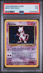 1999 Pokemon Base Set Holo Mewtwo #10 PSA 7