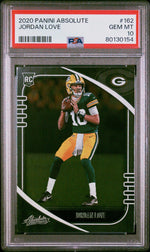 2020 Panini Absolute Jordan Love #162 PSA 10