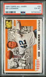 1955 Topps All American Sid Luckman #85 PSA 6