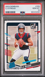 2023 Panini Donruss CJ Stroud #339 PSA 10