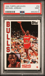 1992 Topps Archives Michael Jordan #52 PSA 9