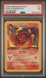 2000 Pokemon Team Rocket 1st Edition Dark Charmeleon #32 PSA 7