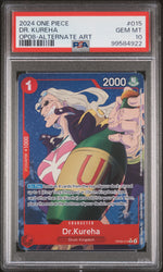 2024 One Piece Two Legends Op08-Alternate Art Dr. Kureha #15 PSA 10