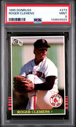 1985 Donruss Roger Clemens #273 PSA 9