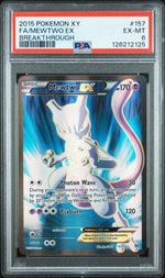 2015 Pokemon XY Breakthrough Mewtwo Ex #157 PSA 6