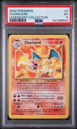 2002 Pokemon Legendary Collection Charizard #3 PSA 5
