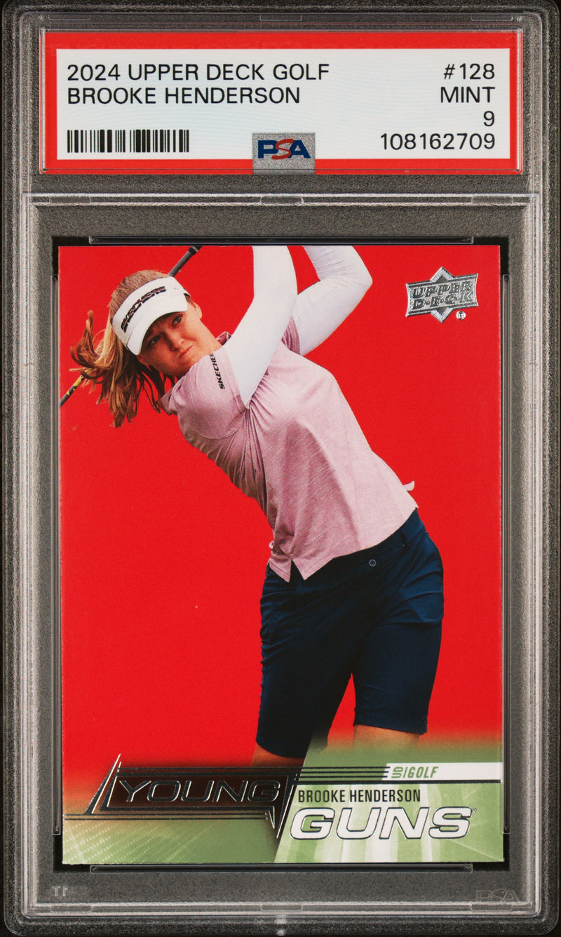 2024 Deck Brooke Henderson #128 PSA 9