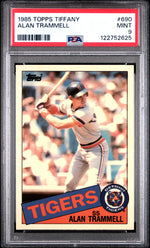 1985 Topps Tiffany Alan Trammell #690 /5000 PSA 9