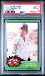 1977 Star Wars the Young Star Warrior #239 PSA 8