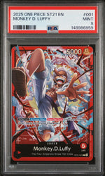 2025 One Piece Starter Deck Ex Gear 5 Monkey D. Luffy #ST21001 PSA 9