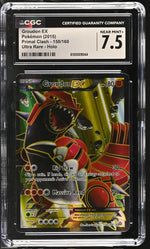2015 Pokemon #150/160 Groudon EX Primal Clash CGC 7.5